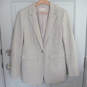 Ladies Size S Gray Tailored Suit Jacket